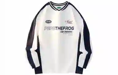 Pepe the Frog V-Neck Striped Tee