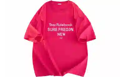 FREO3N Letter Print Crewneck T-Shirt