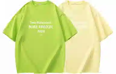 FREO3N Letter Print Crewneck T-Shirt