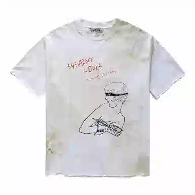 SSSAINT LOUIS Modern Girl Tee Off White