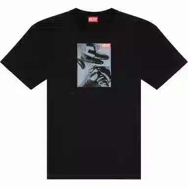 DIESEL FW24 Black T-Shirt