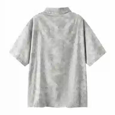 森马 凉感宽松潮流牛仔短袖衬衫 男款