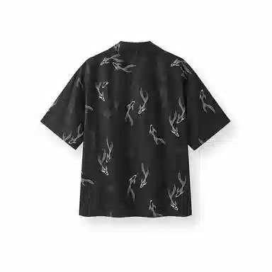 森马 舒适透气短袖衬衫 男款