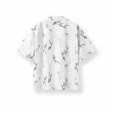 森马 舒适透气短袖衬衫 男款