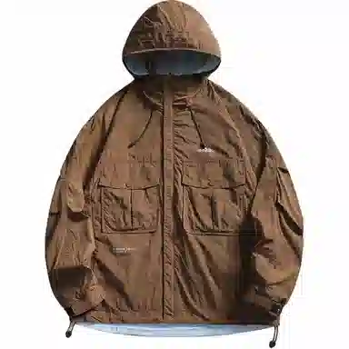 赞仕 户外登山轻薄连帽时尚防晒服 男女同款