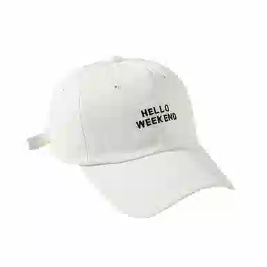 北极绒 深顶显脸小大头围防晒遮阳宽檐潮流休闲韩版字母刺绣 棉 鸭舌帽 男女同款情侣款