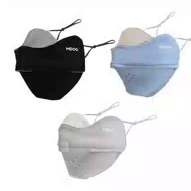 米度狗 户外防水保暖 澳绒 口罩 男女同款情侣款