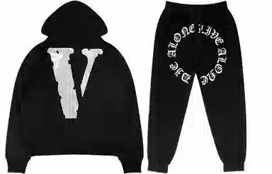 VLONE Staple Hoodie Black