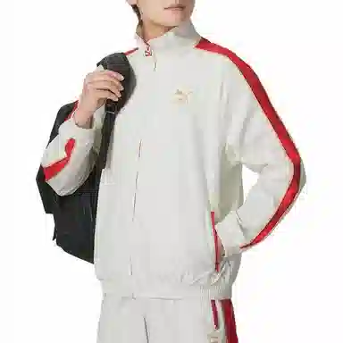 PUMA Colorblock Jacket White