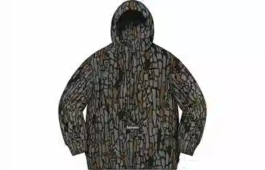 Supreme FW20 Week 14 Polartec Hooded Sweatshirt Logo