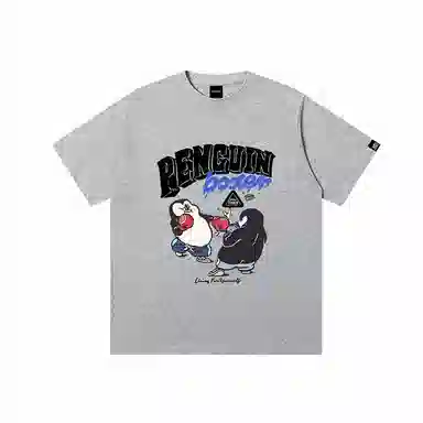 Jungle Tiger Boxing Penguin T-Shirt