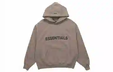 Fear of God Essentials FW20 Hoodie Taupe