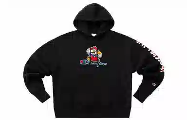 Champion x super mario bros logo