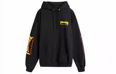 Thrasher Hoodie Black