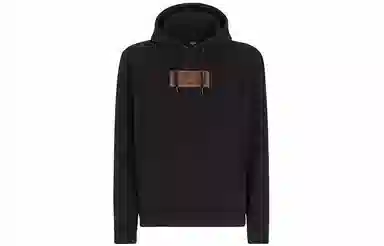 Fendi Logo Embroidered Hoodie