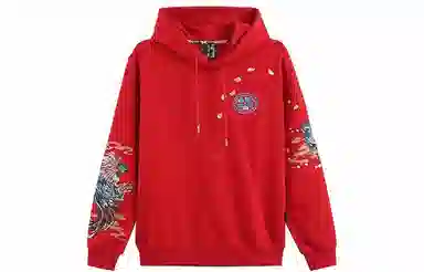 oniarai SS21 Cockfight Embroidered Hoodie