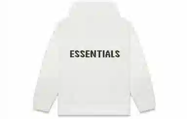 Fear of God Essentials FW20 Knit Hoodie Oatmeal