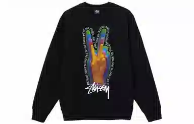 Stussy Peace Sign Crew