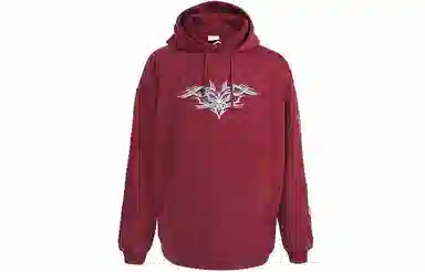 Vetements Hoodie Burgundy