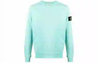 Stone Island SS21 Crewneck Sweatshirt Blue