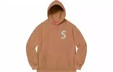 Supreme Week 6 x Swarovski S Logo Hooded Sweatshirt S