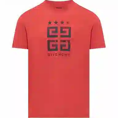 Givenchy SS24 Logo T-Shirt Red