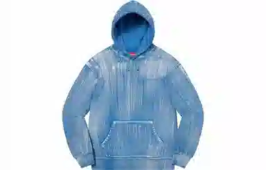 Supreme Brush Stroke Hooded Sweatshirt
