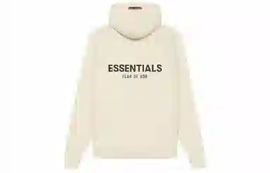 Fear of God Essentials Cream Hoodie