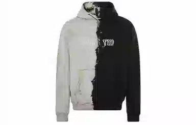 REPRESENT Hoodie Black White