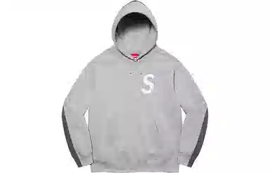 Supreme S Logo Split Hooded Sweatshirt