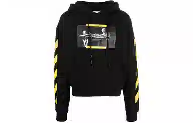 OFF-WHITE FW21 Hoodie Black