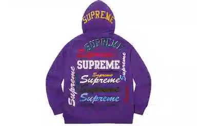 Supreme FW21 Week 1 Multi Logo Hooded Sweatshirt