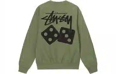 Stussy Dice Pigment Dyed Crew