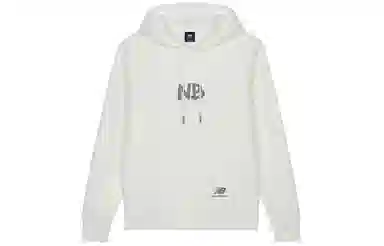 New Balance Hoodie White
