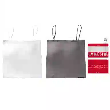 浪莎 一字肩纯色薄款防走光内搭带胸垫裹胸舒适无钢圈上托侧收防下垂美背吊带背心一体无痕文胸 女款