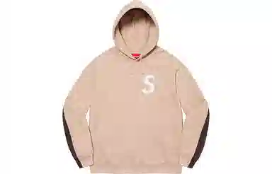 Supreme S Logo Split Hooded Sweatshirt