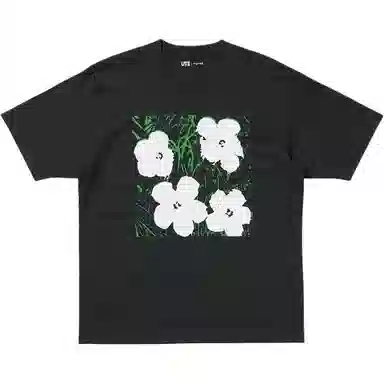 UNIQLO x Andy Warhol SS25 T NY POP ART Black