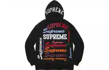 Supreme FW21 Week 1 Multi Logo Hooded Sweatshirt