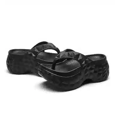 卓诗尼 百搭舒适日常 防臭防滑人字拖鞋 女