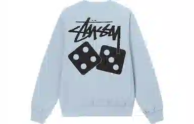 Stussy Dice Pigment Dyed Crew