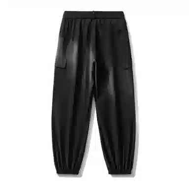 敦煌博物馆 美式复古纯色简约多口袋宽松束脚户外机能伞兵休闲工装裤 男女同款