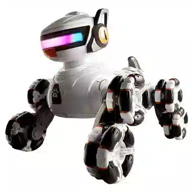 益米 八轮智能特技机械狗 手势感应  漂移越野机器狗 炫酷光电喷雾 遥控玩具