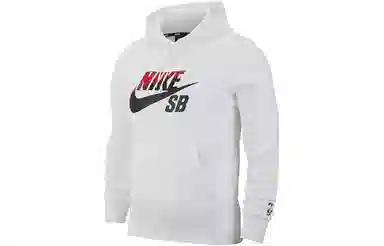 Nike SB Icon Hoodie White