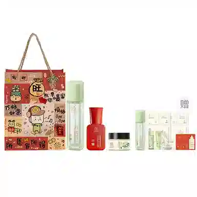 善草纪 茉莉水乳套装 紧致保湿滋润清爽修护补水 第三代