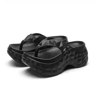 卓诗尼 百搭舒适日常 防臭防滑人字拖鞋 女