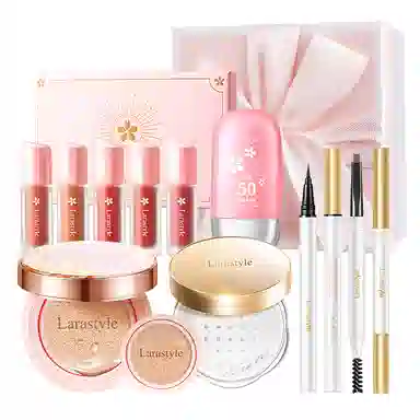 拉雅时代 慕斯唇釉粉底液眼妆彩妆礼盒 易上色自然哑光雾面