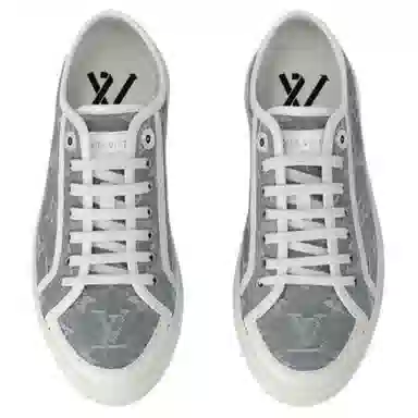 Louis Vuitton Lagoon Canvas Sneakers Gray