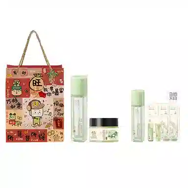 善草纪 茉莉水乳套装 紧致保湿滋润清爽修护补水 第三代