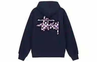 Stussy Checker Stock Hoodie