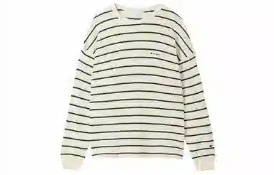 Champion FW24 Casual Embroidered Logo Waffle Long Sleeve Tee